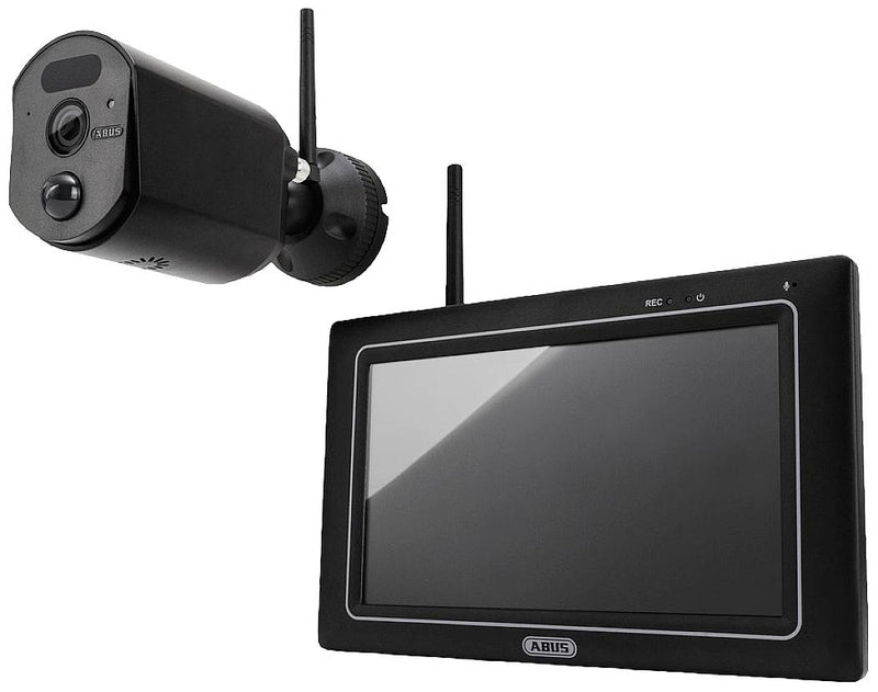 ABUS Videoüberwachungs-Set – Drahtlos, 2-Wege-Audio
