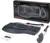 PERIXX Tastatur-Maus-Set – Ergonomisch, USB-Anschluss