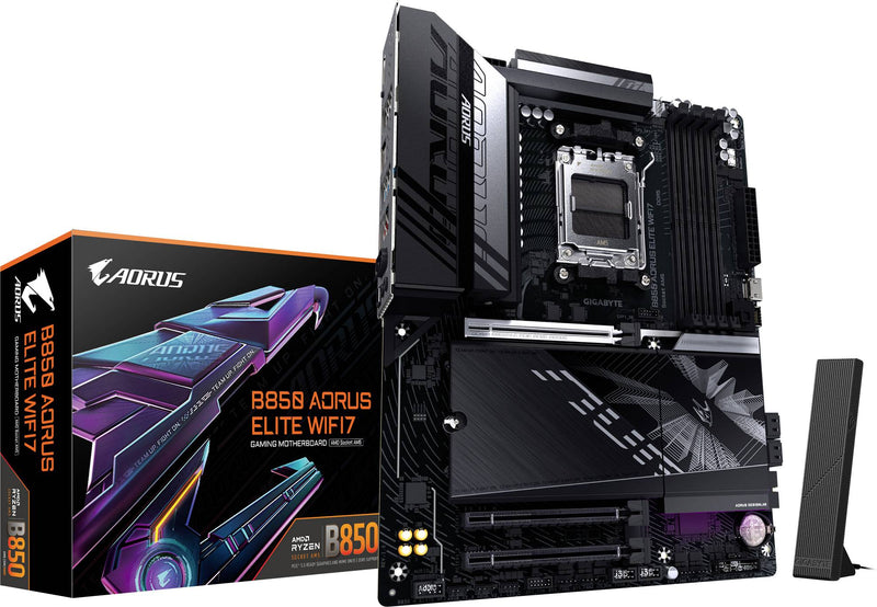 Gigabyte AORUS Motherboard – Wi-Fi 7, USB-C für schnelle Verbindungen