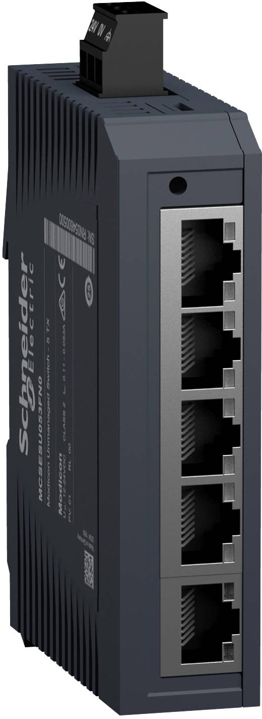 Schneider Electric 5-Port Netzwerk-Switch – Einfache Verbindungslösung