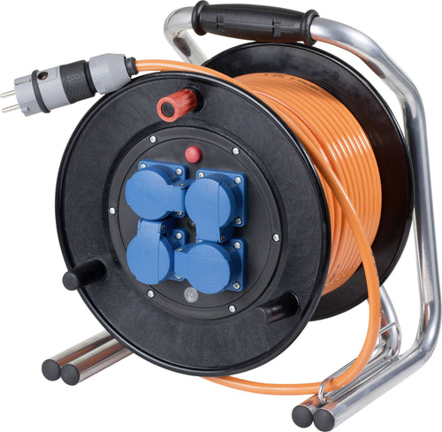 AS Schwabe Kabeltrommel – 50 m, Schutzkontakt-Stecker