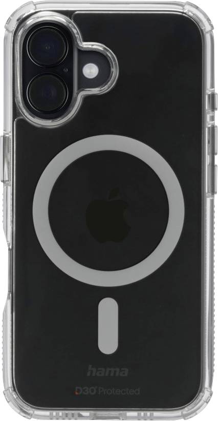 HAMA Handy-Schutzhülle – Transparent, MagSafe-kompatibel