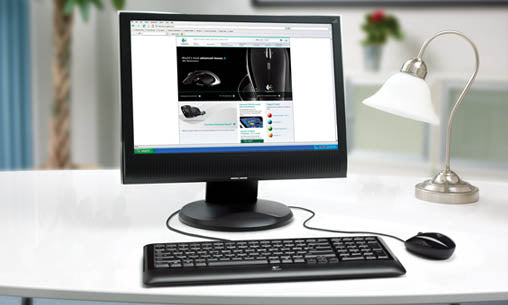 Logitech Kabellose Maus – Ergonomisch, 5 Tasten