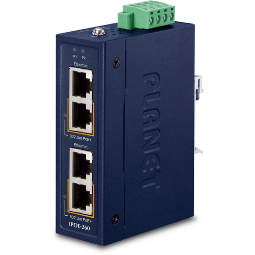 Planet Technology 2-Port Gigabit PoE Switch – für robuste Netzwerke
