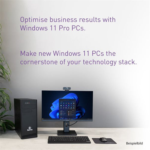 Wortmann All-in-One PC – 24" Display, 16 GB RAM