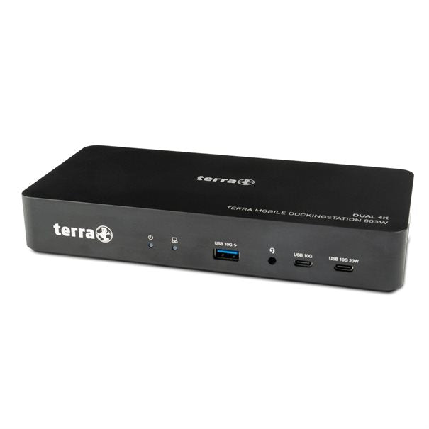 Wortmann Dockingstation – USB-C, inkl. Netzteil und Kabel