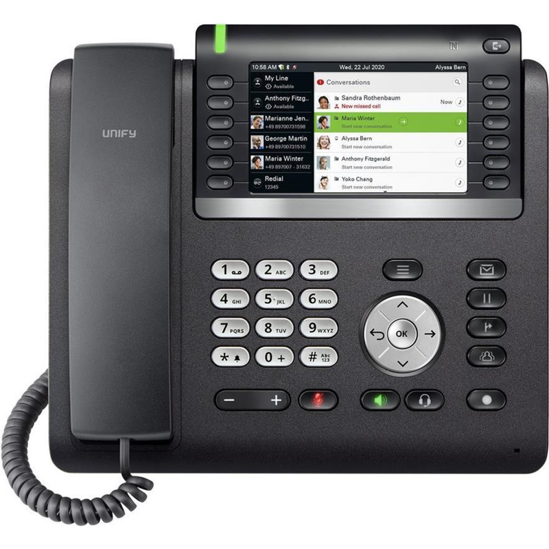 Mitel Tischtelefon – Großes Display, Bluetooth-fähig