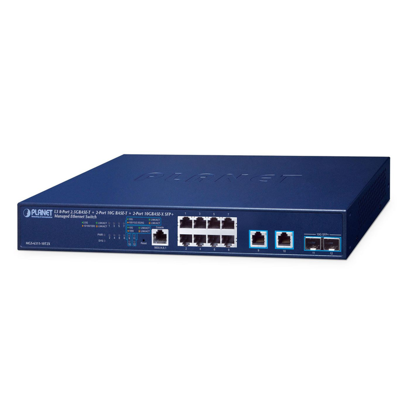 PLANET Switch – 8 Ports, 2.5G Geschwindigkeit