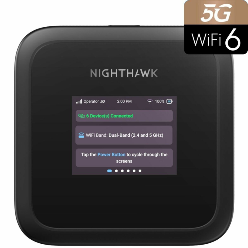 Netgear Mobiler Router – 5G, langanhaltender Akku