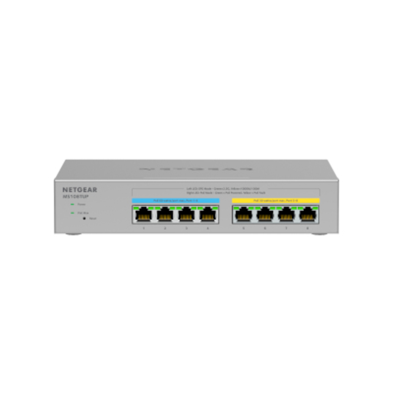 Netgear 8-Port Switch – PoE++ Unterstützung, 230W Leistung