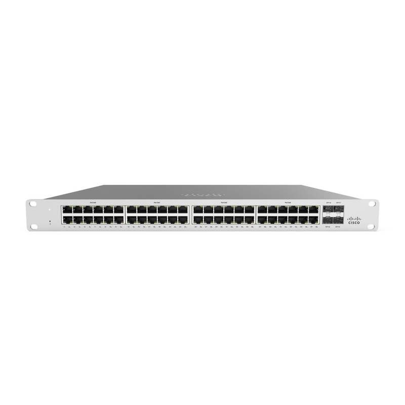Cisco Netzwerk-Switch – 48 Anschlüsse, Cloud-Management