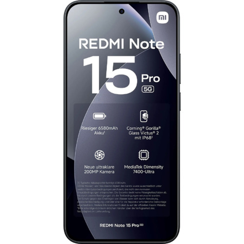 Xiaomi Redmi Note 15 Pro – 5G Smartphone mit großem OLED-Display