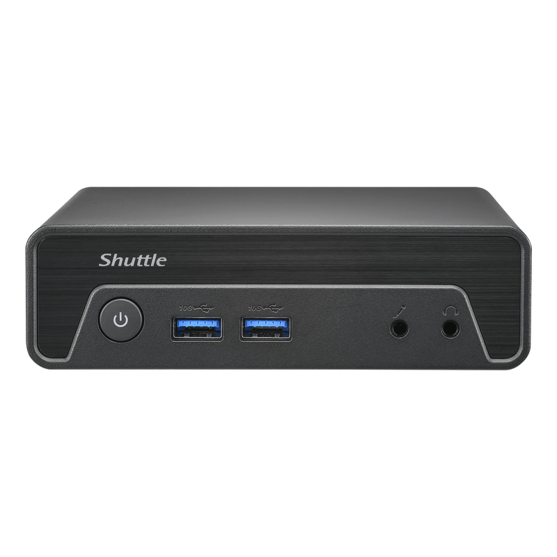 Shuttle Mini-PC – Kompakt, Intel Quad-Core, 8 GB RAM