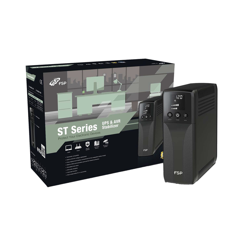 FSP USV-System – 1500 VA, Schutz bei Stromausfall