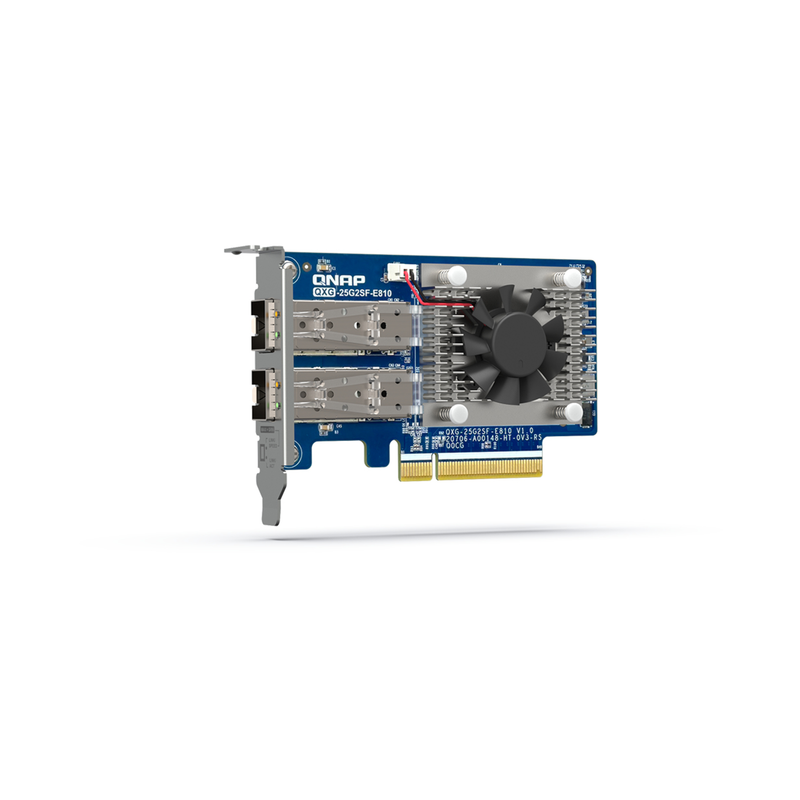 QNAP Netzwerkadapter – 25 Gbps, PCIe für schnelles Internet