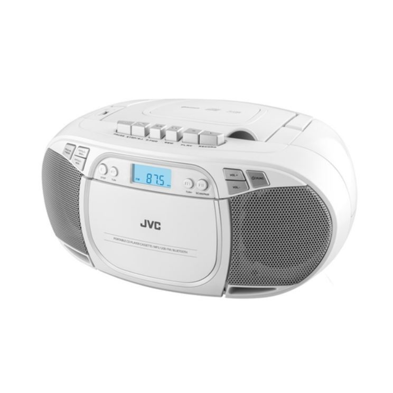 JVC Boombox – Tragbares Radio mit CD-Player und Bluetooth