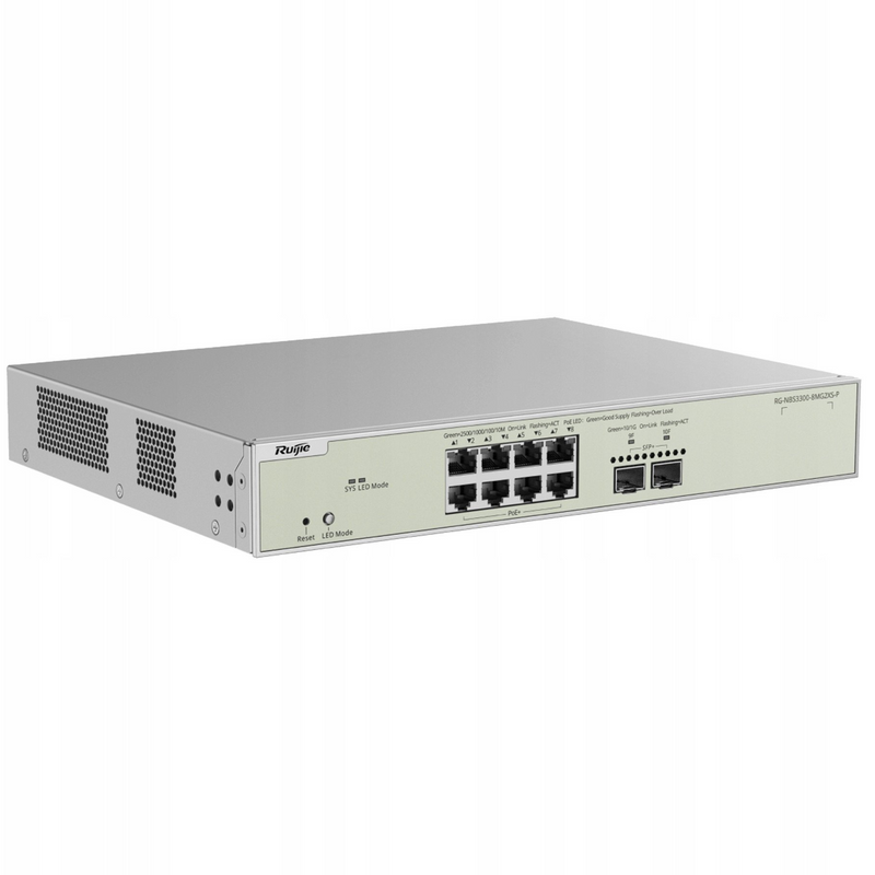 Reyee Netzwerk-Switch – Cloud-Management, 8 Ports