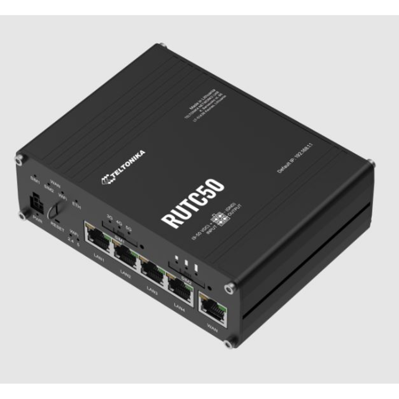 Teltonika 5G Router – WiFi 6, GPS integriert