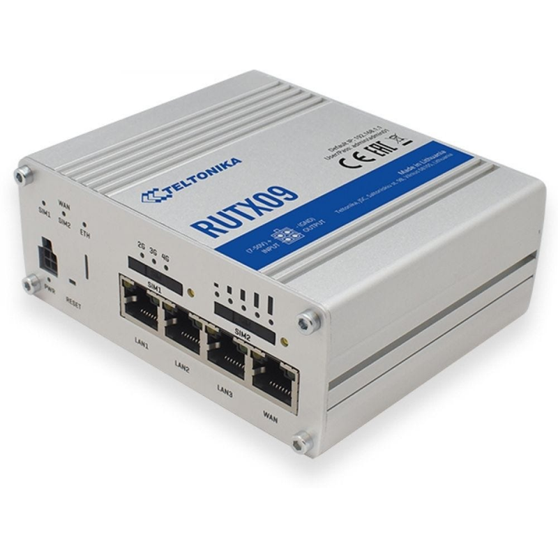 Teltonika LTE-Router – Dual-SIM, 4 Gigabit-Ports
