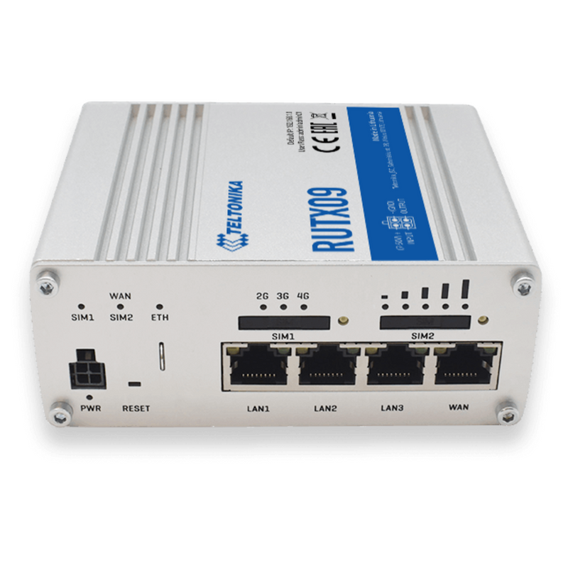 Teltonika Router – Mobiles Internet, 4-Port-Switch