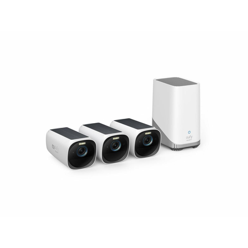 Anker eufyCam 4K Sicherheitssystem – 3 Kameras, wetterfest