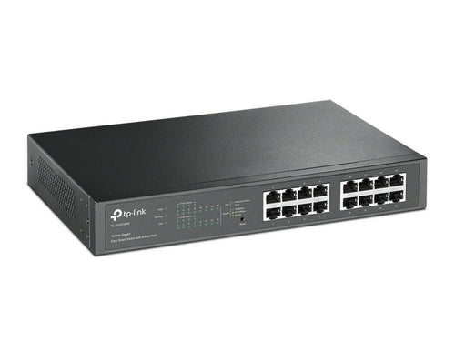 TP-LINK Netzwerk-Switch – 16 Ports, PoE für einfache Stromversorgung