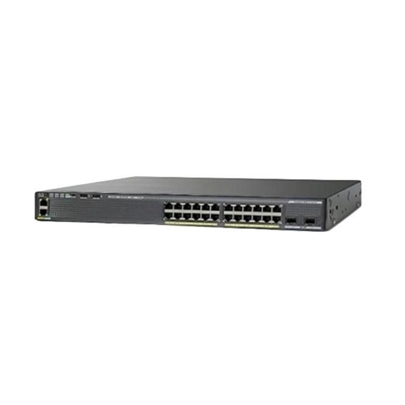 Cisco Netzwerk-Switch – 24 Anschlüsse, stapelbar